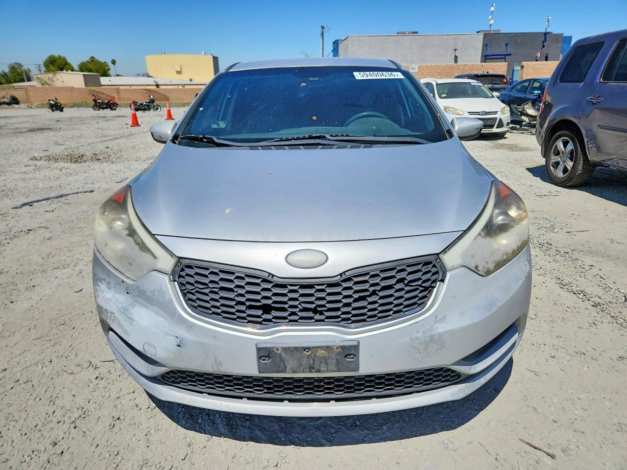 2014 Kia Forte Lx Серебряный vin: KNAFK4A64E5120020