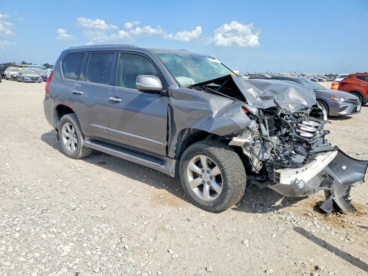 2013 Lexus Gx 460 Gray vin: JTJBM7FX1D5061647