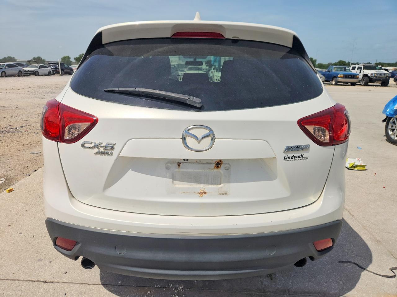 2013 Mazda Cx-5 Touring White vin: JM3KE4CE7D0101574