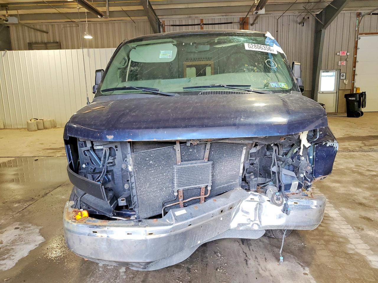 2010 Gmc Savana G2500 Blue vin: 1GTZGFBA0A1121084