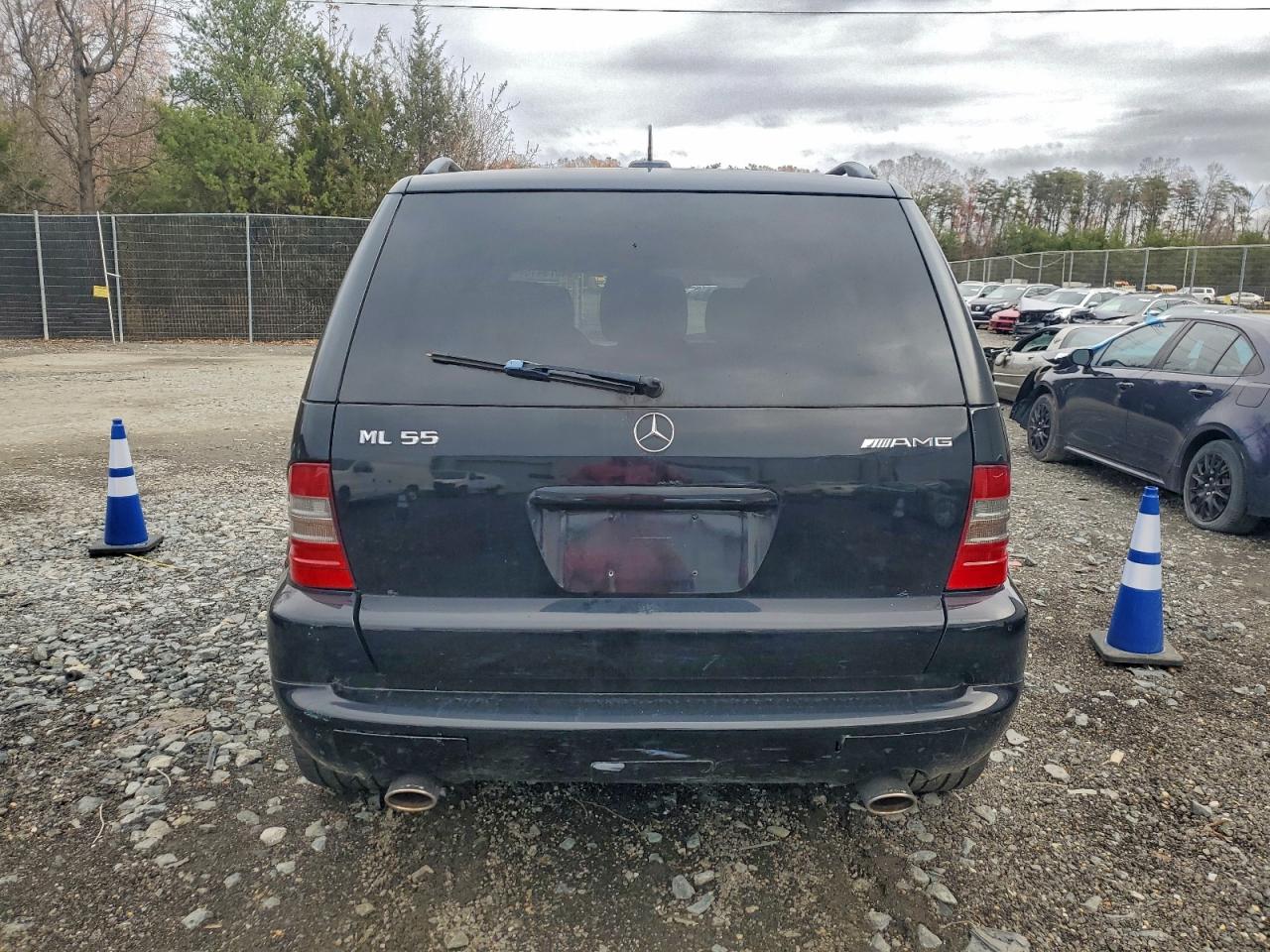 2001 Mercedes-benz Ml 55 Черный vin: 4JGAB74E41A246585