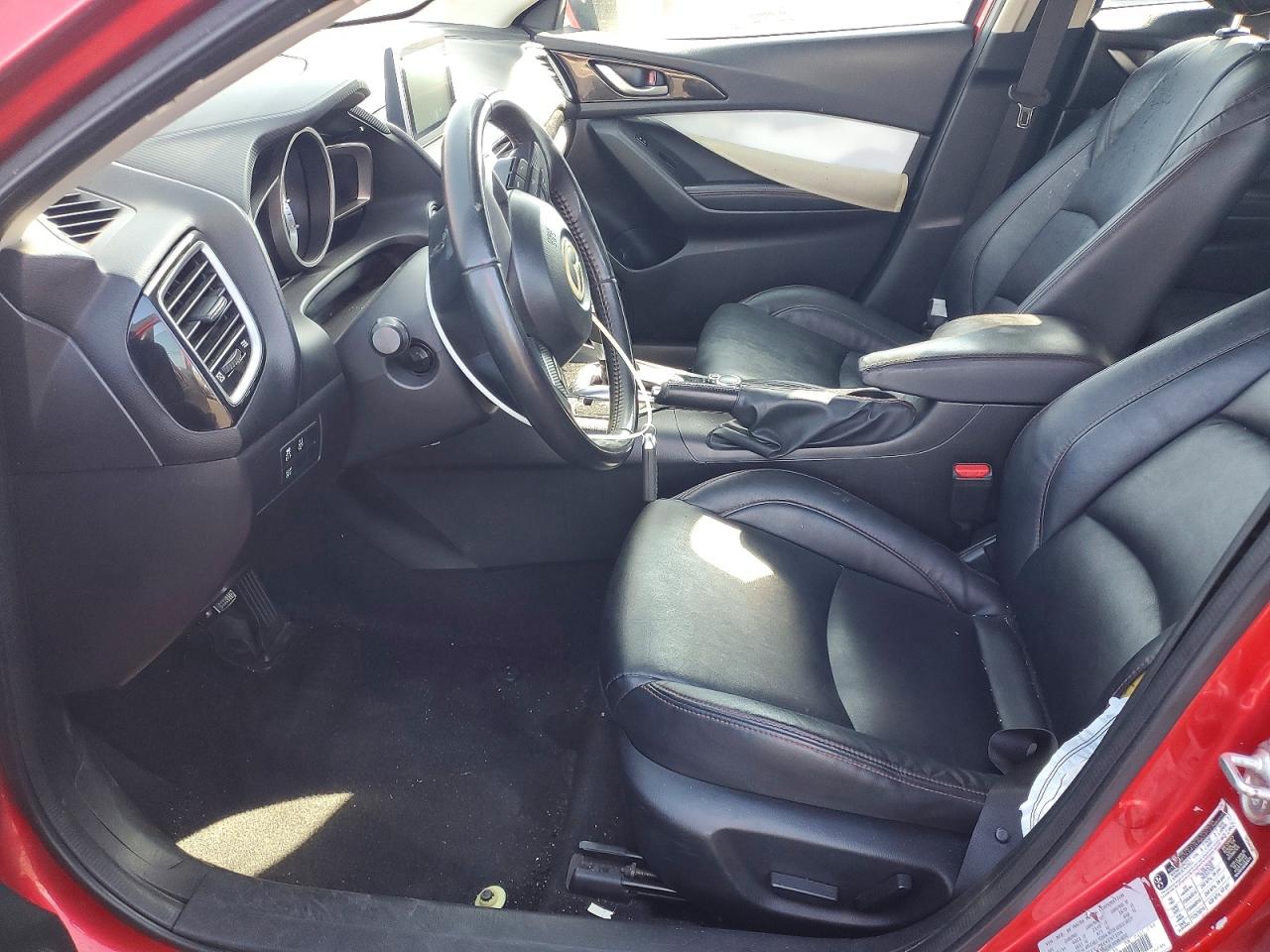 2014 Mazda 3 Grand Touring Red vin: JM1BM1M71E1210134