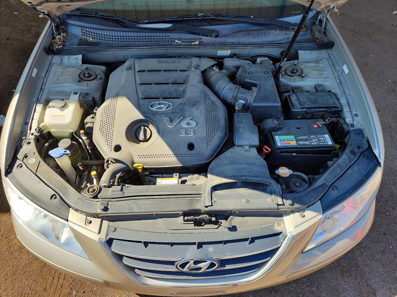 2009 Hyundai Sonata Gls Tan vin: 5NPET46F49H451965
