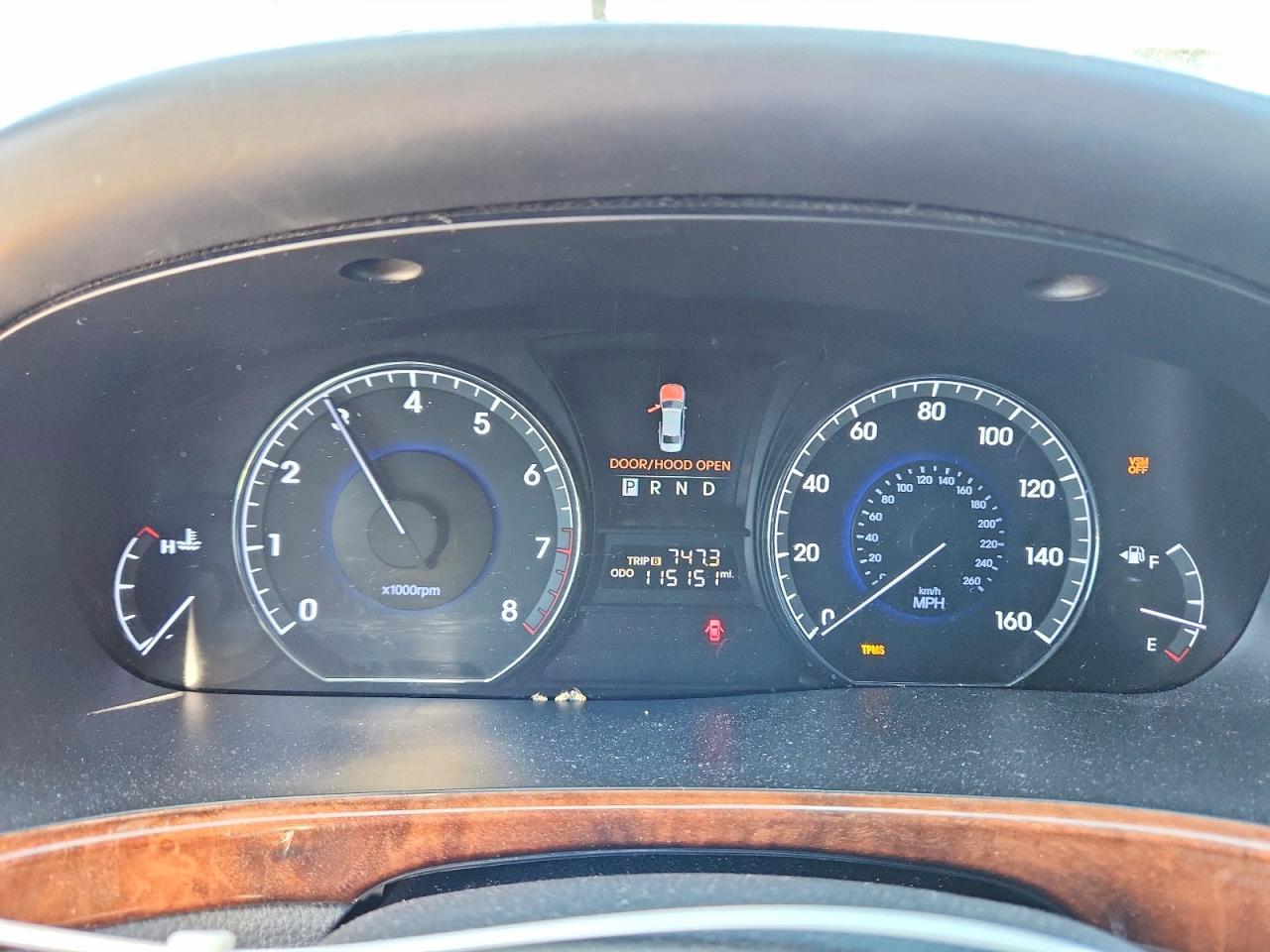 2013 Hyundai Equus Signature Black vin: KMHGH4JH2DU064344