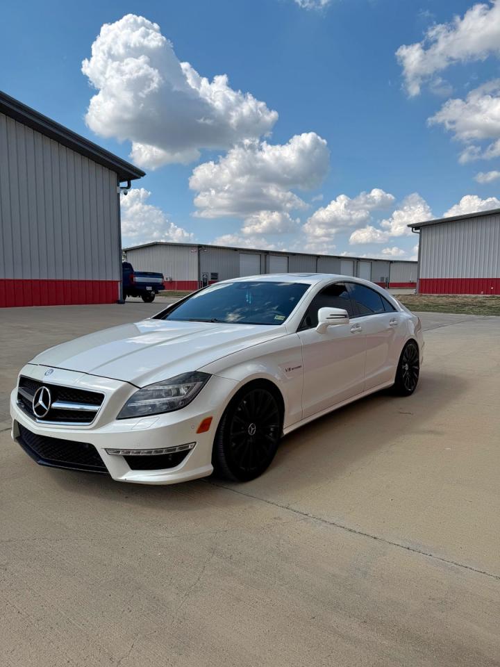 2014 Mercedes-benz Cls 63 Amg S-model Белый vin: WDDLJ7GB1EA103302