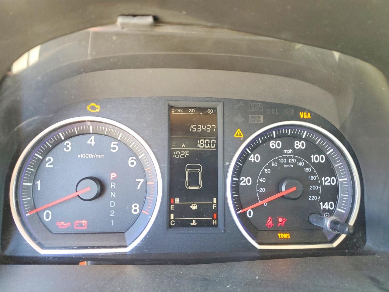 2008 Honda Cr-v Ex Blue vin: JHLRE38528C043178
