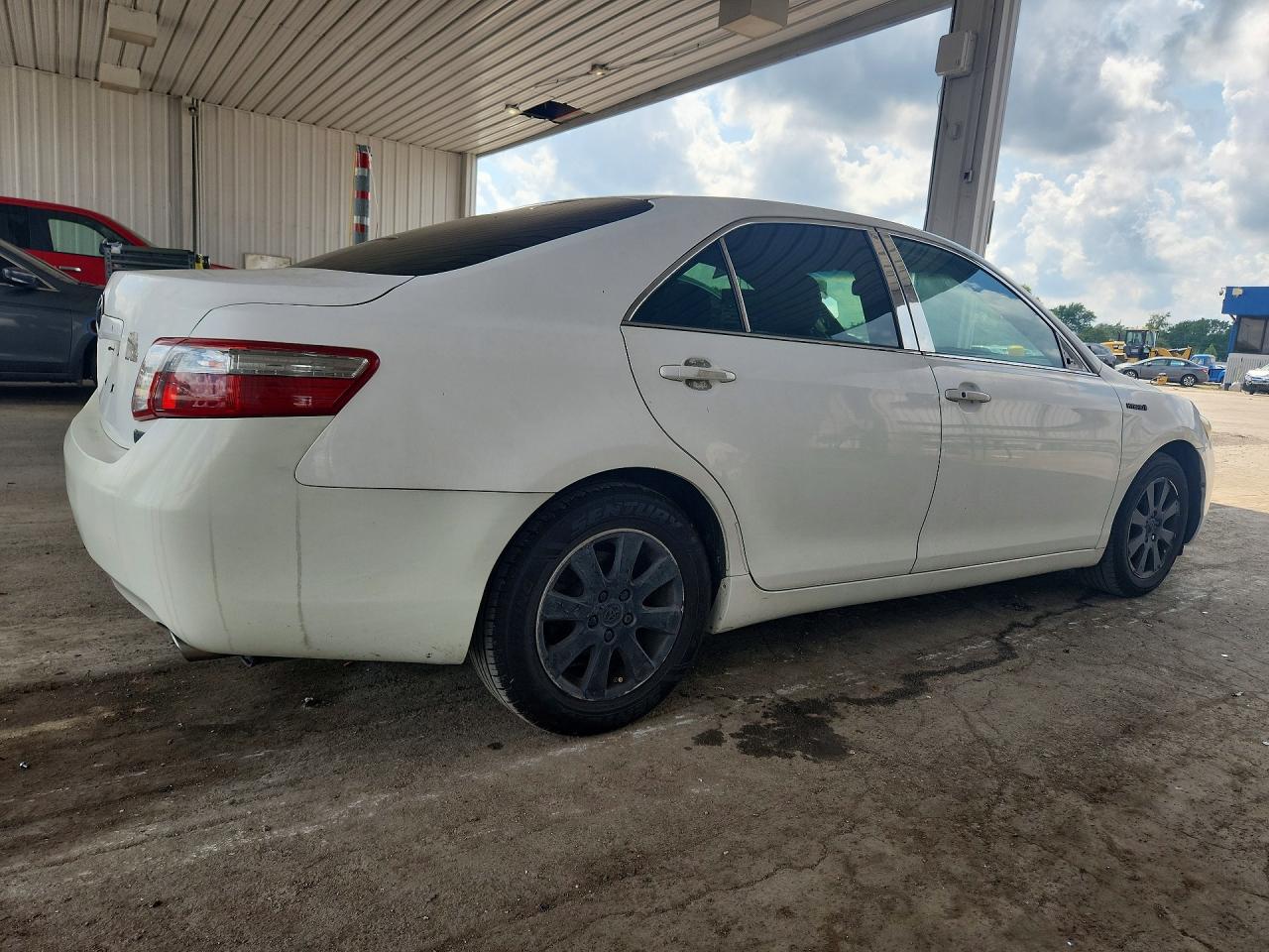 2007 Toyota Camry Hybrid White vin: 4T1BB46K97U024699