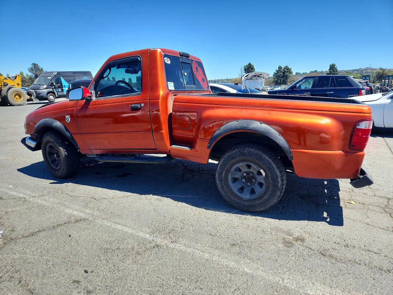 2004 Ford Ranger Orange vin: 1FTYR10U54PA28617