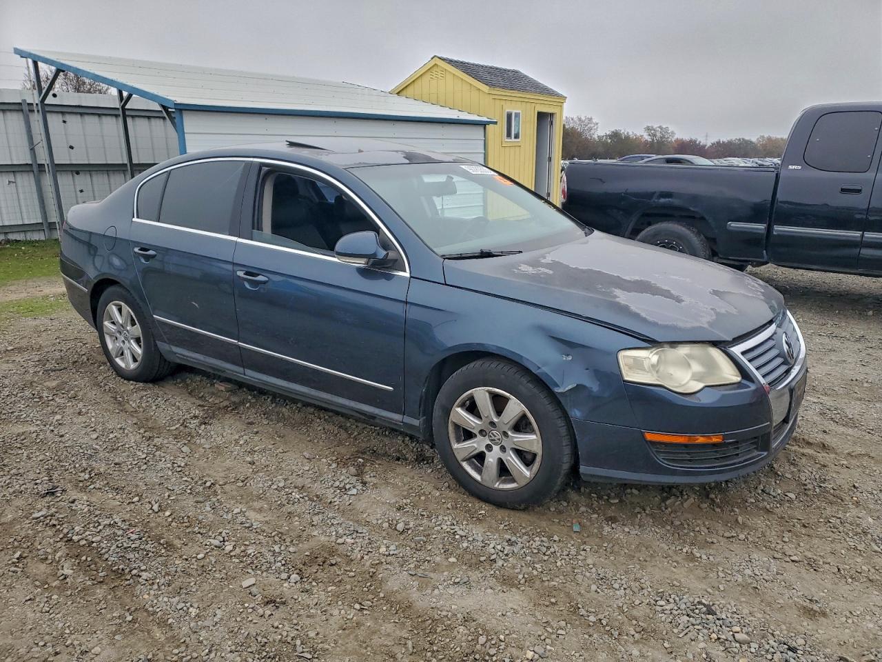 2006 Volkswagen Passat 2.0t Синий vin: WVWAK73C66P062337