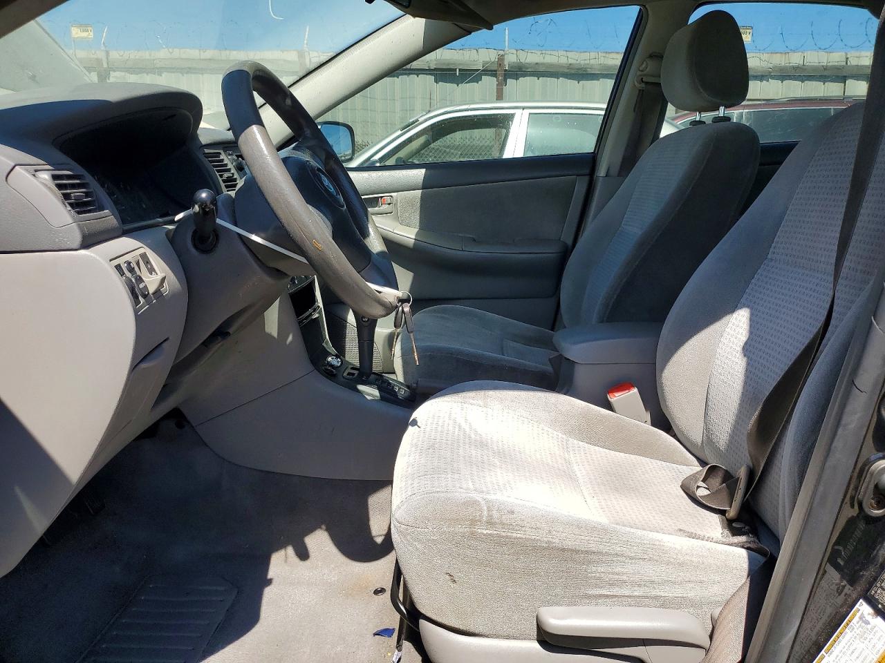2006 Toyota Corolla Ce Black vin: JTDBR32E860065597
