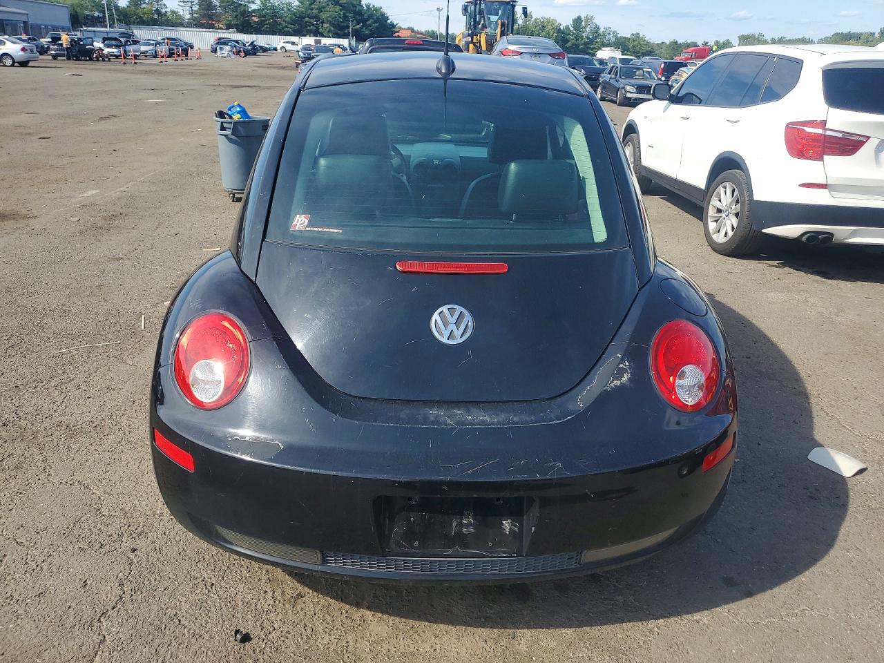 2008 Volkswagen New Beetle S Black vin: 3VWPW31C18M505168