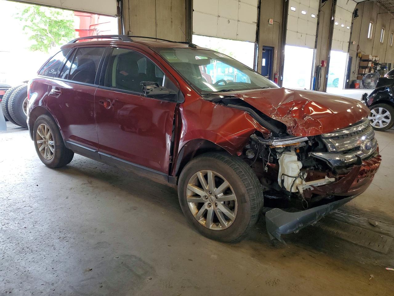 2014 Ford Edge Sel Red vin: 2FMDK3JC6EBB62612