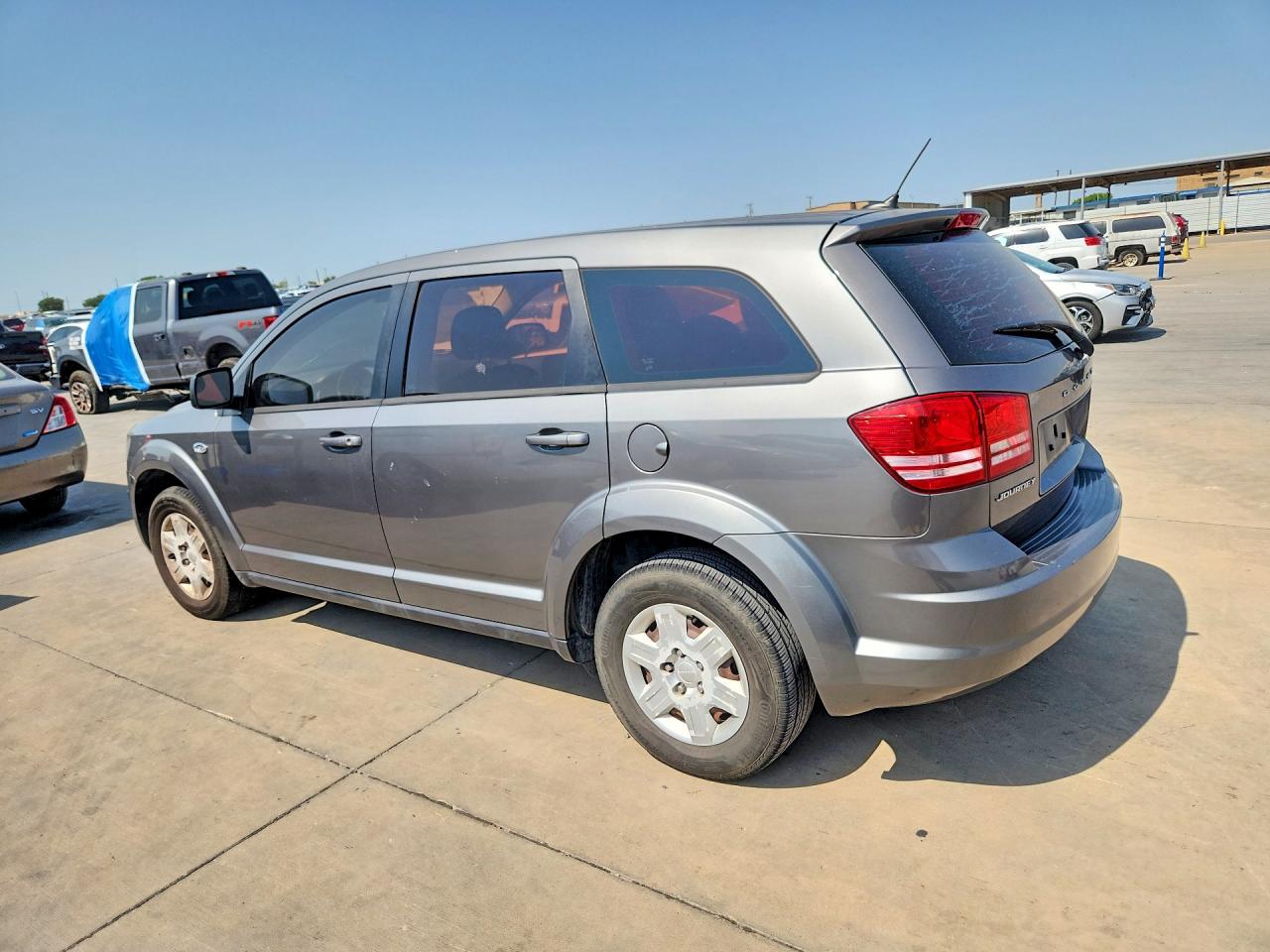 2012 Dodge Journey Se Gray vin: 3C4PDCAB8CT312059