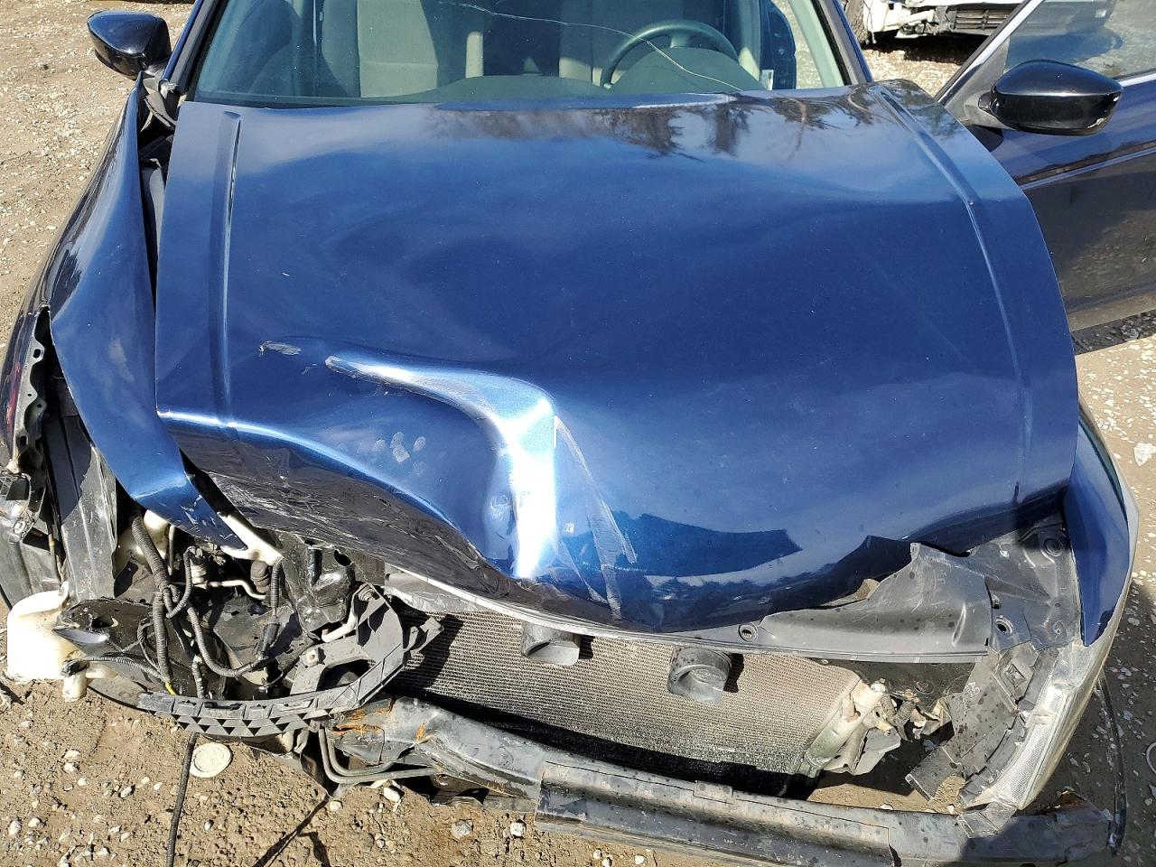 2008 Honda Accord Lxp Blue vin: JHMCP26468C067242