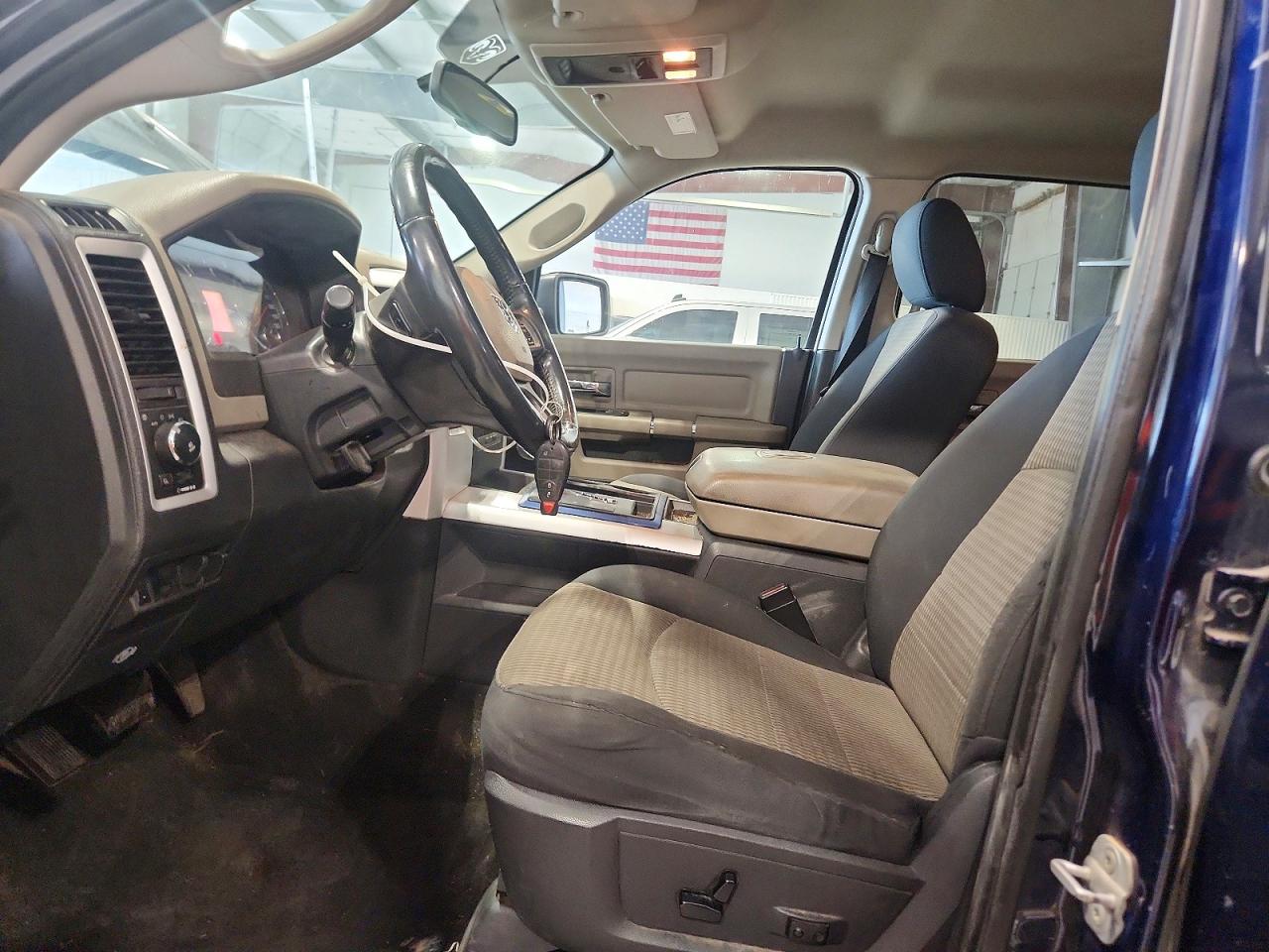 2012 Dodge Ram 1500 Slt Blue vin: 1C6RD7LT8CS154322