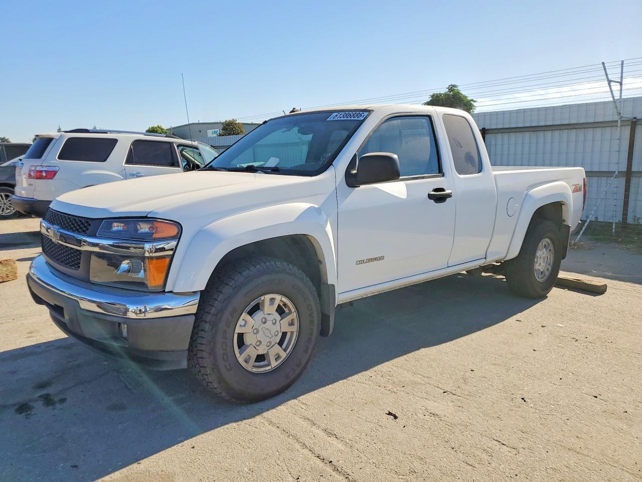 2005 Chevrolet Colorado White vin: 1GCDS196X58102990