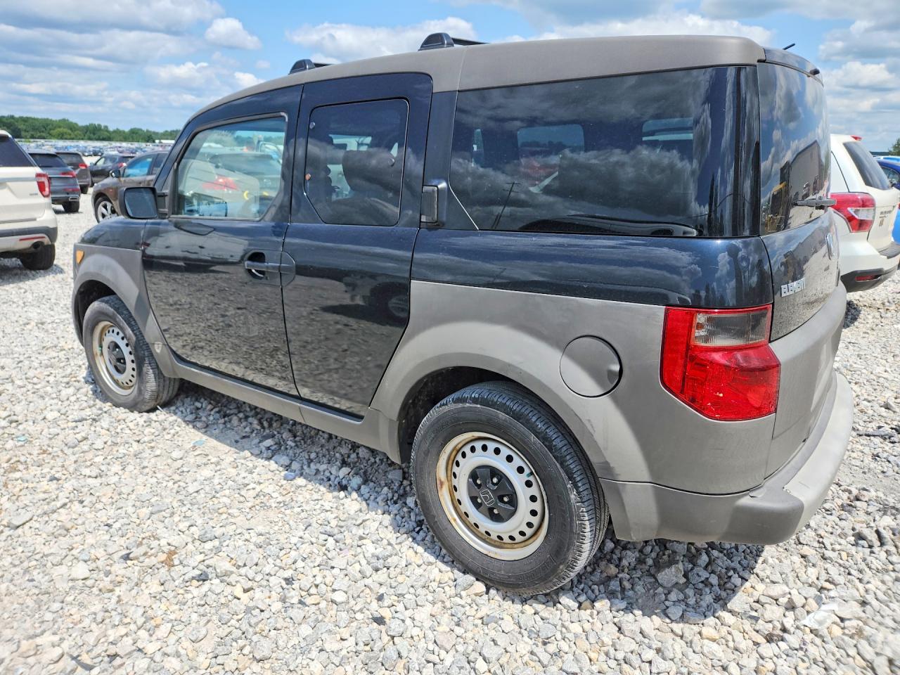 2003 Honda Element Ex Black vin: 5J6YH28503L037859