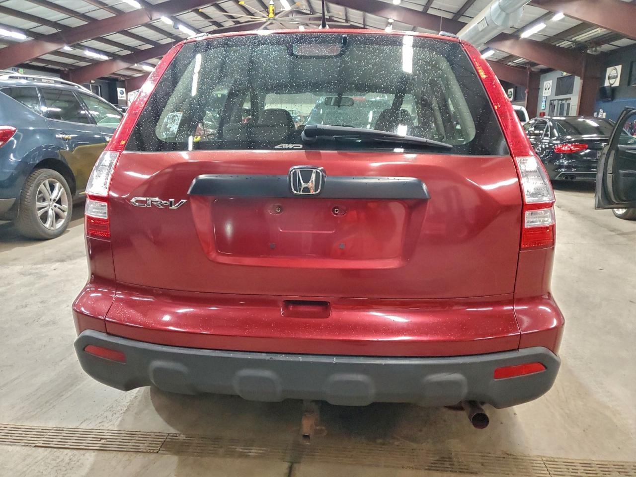 2008 Honda Cr-v Lx Red vin: JHLRE48318C040373
