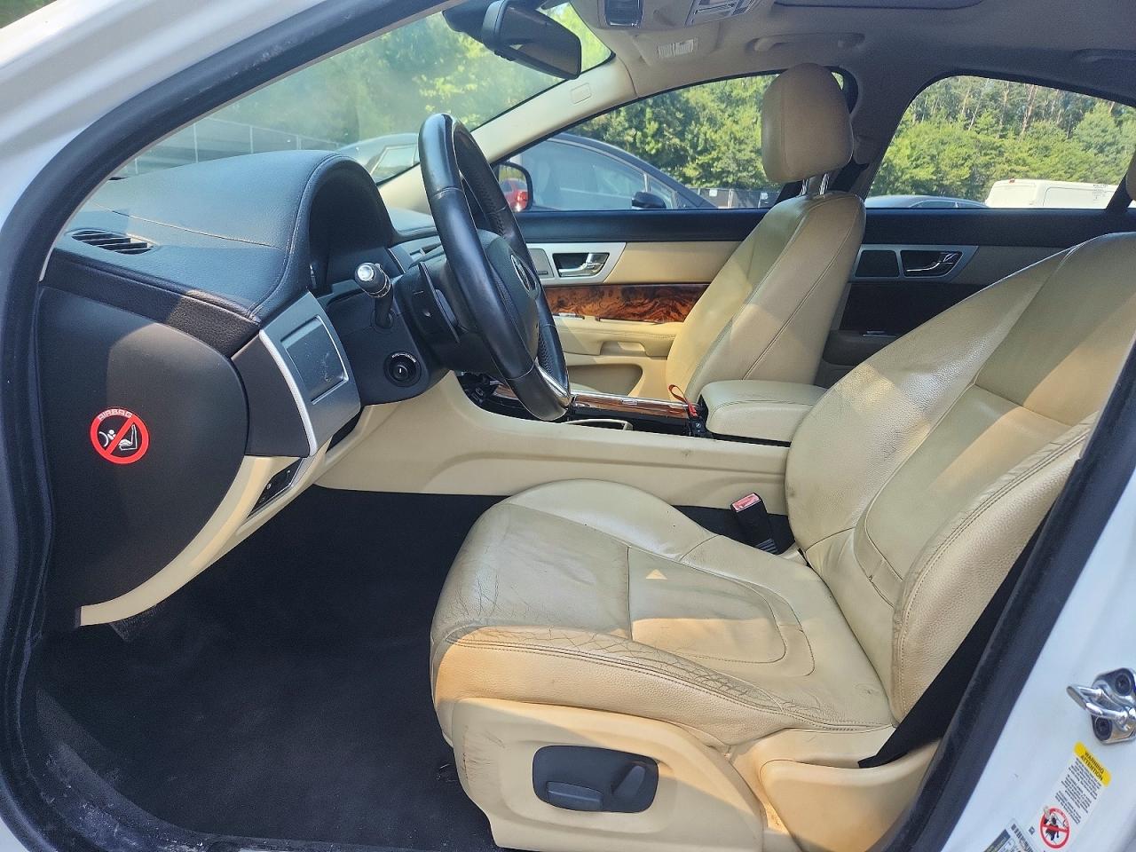 2015 Jaguar Xf 2.0t Premium White vin: SAJWA0FS5FPU58926