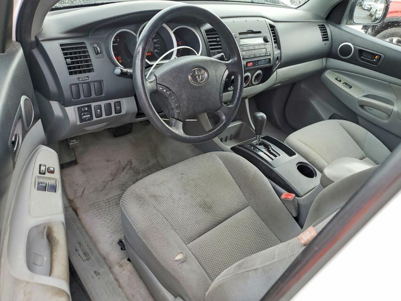 2009 Toyota Tacoma Access Cab Белый vin: 5TETX22N79Z626087