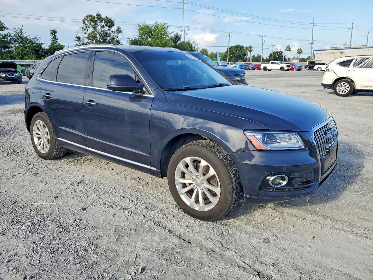 2015 Audi Q5 Premium Plus Blue vin: WA1LFAFP5FA114126