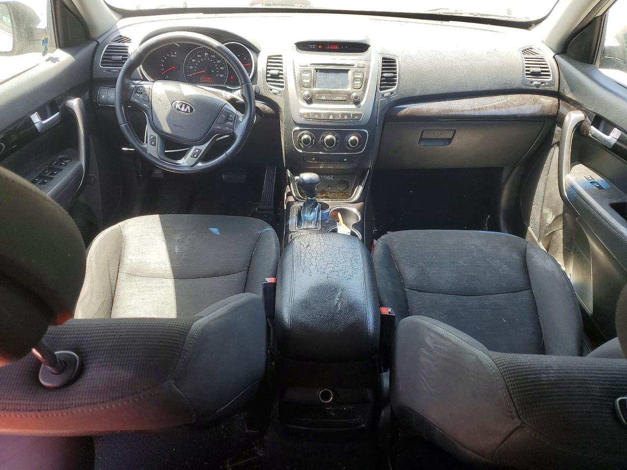 2014 Kia Sorento Lx Silver vin: 5XYKT4A62EG533169