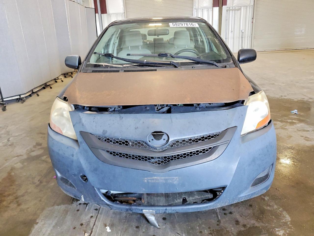 2008 Toyota Yaris Base Black vin: JTDBT903684005738