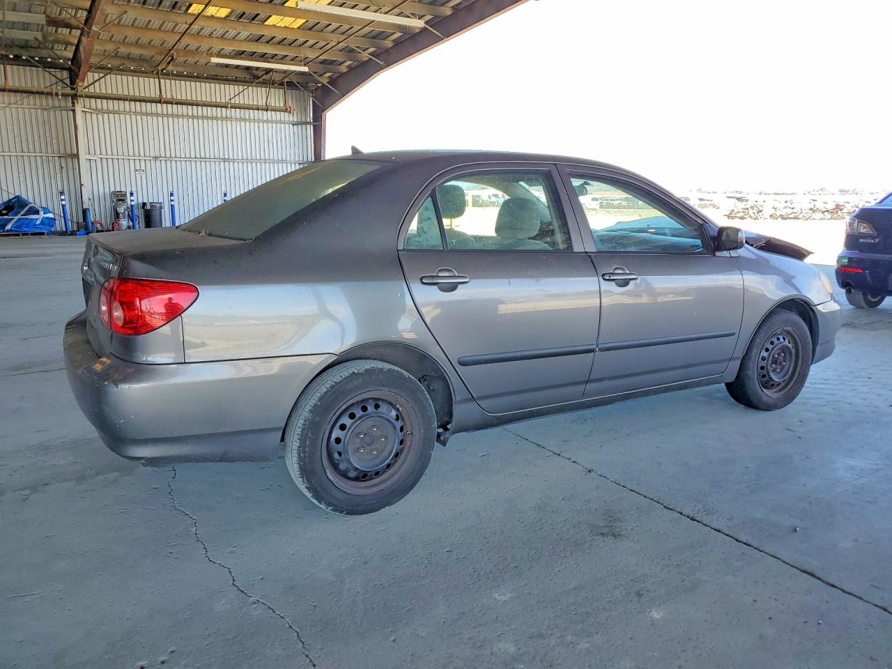 2008 Toyota Corolla Ce Gray vin: 1NXBR32E58Z953585