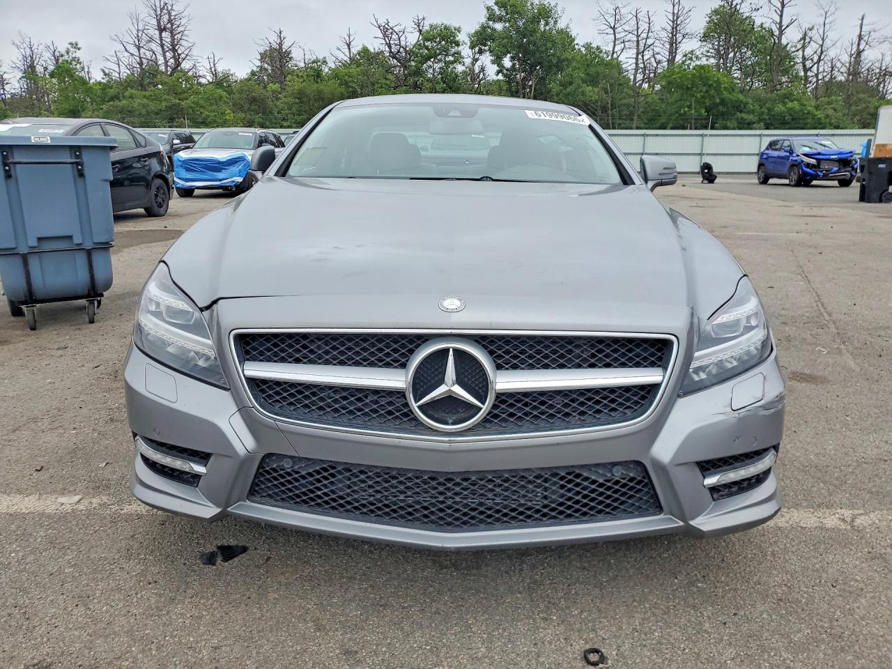 2014 Mercedes-benz Cls 550 4matic Silver vin: WDDLJ9BB6EA094857