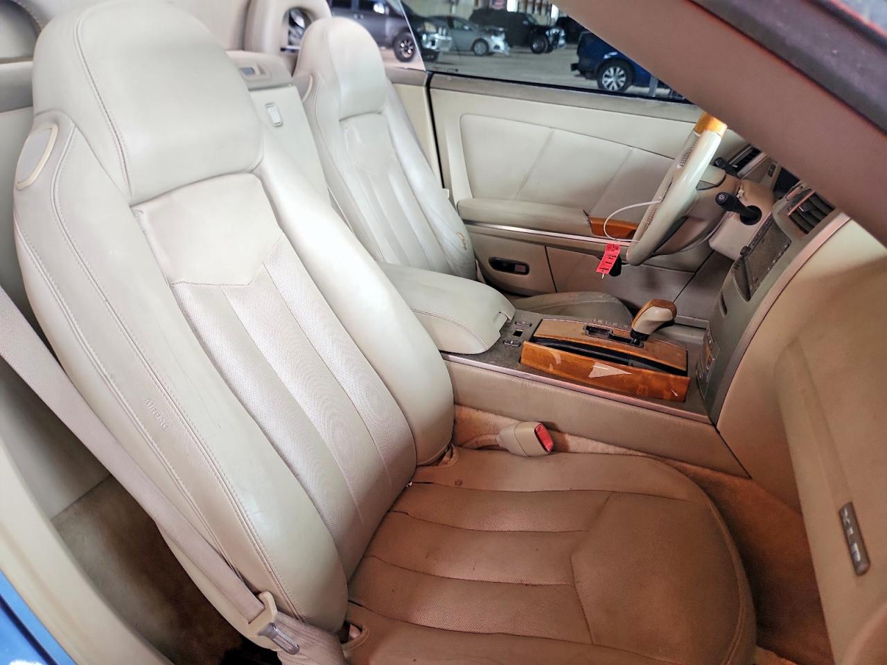 2005 Cadillac Xlr Blue vin: 1G6YV34A355603966