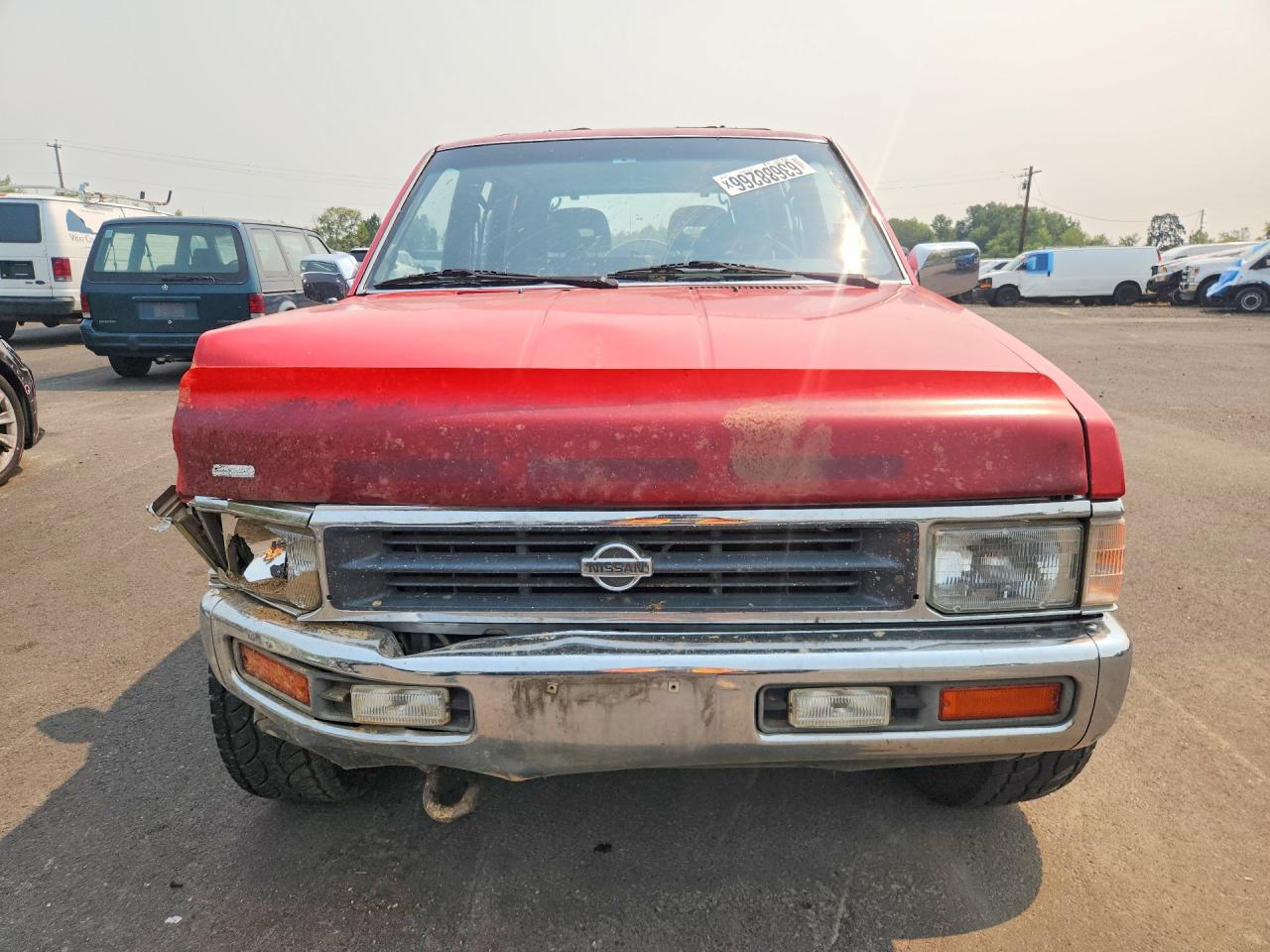 1993 Nissan Pathfinder Xe Red vin: JN8HD17Y5PW302260