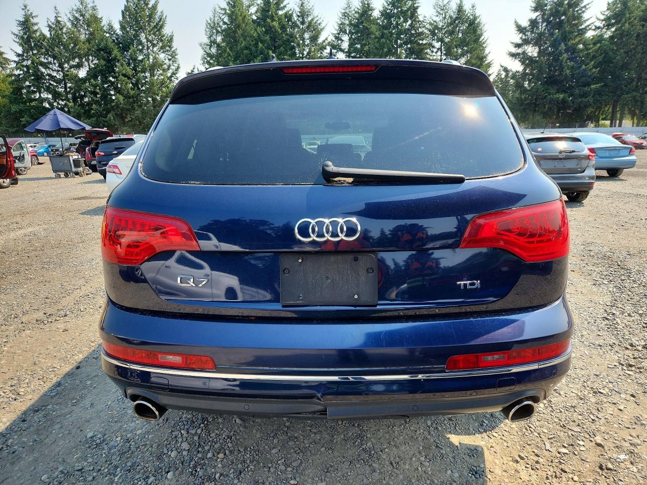 2014 Audi Q7 Prestige Blue vin: WA1VMAFEXED005512