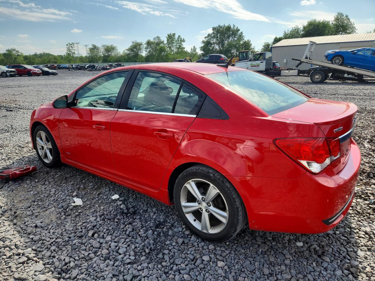 2014 Chevrolet Cruze Lt Красный vin: 1G1PE5SB3E7340360