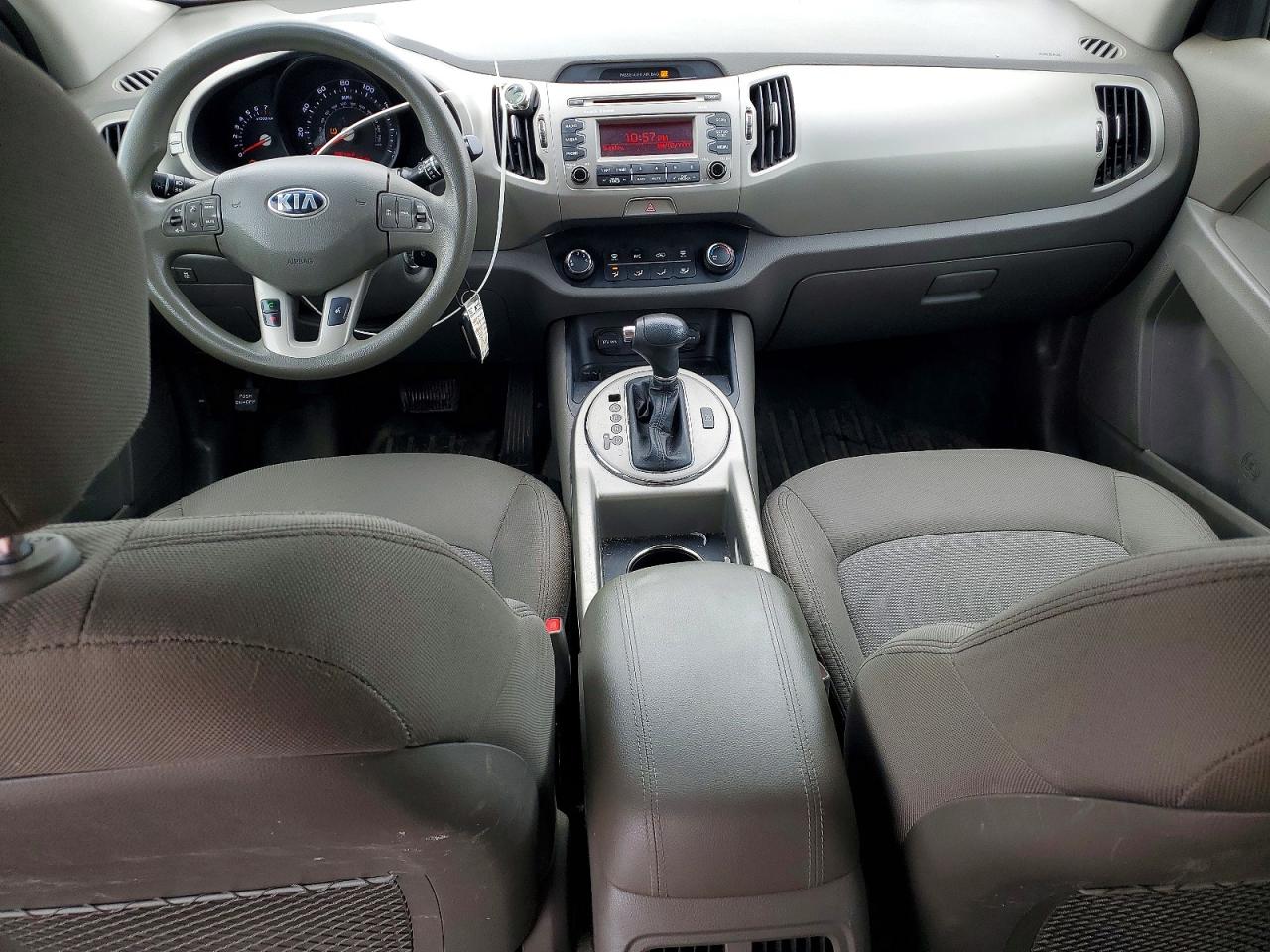 2015 Kia Sportage Lx Silver vin: KNDPBCAC9F7780356