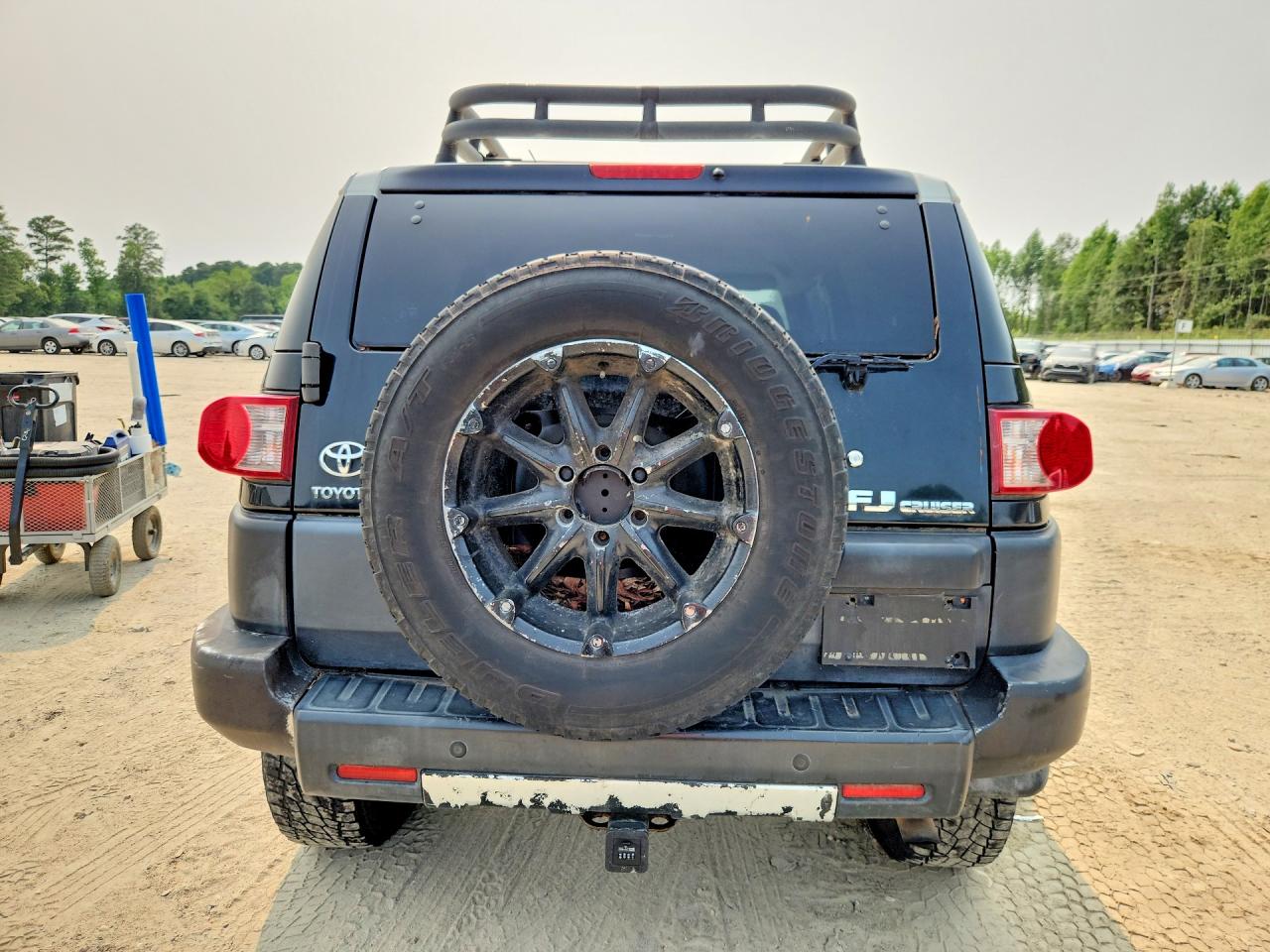 2007 Toyota Fj Cruiser Base Black vin: JTEZU11F770004833