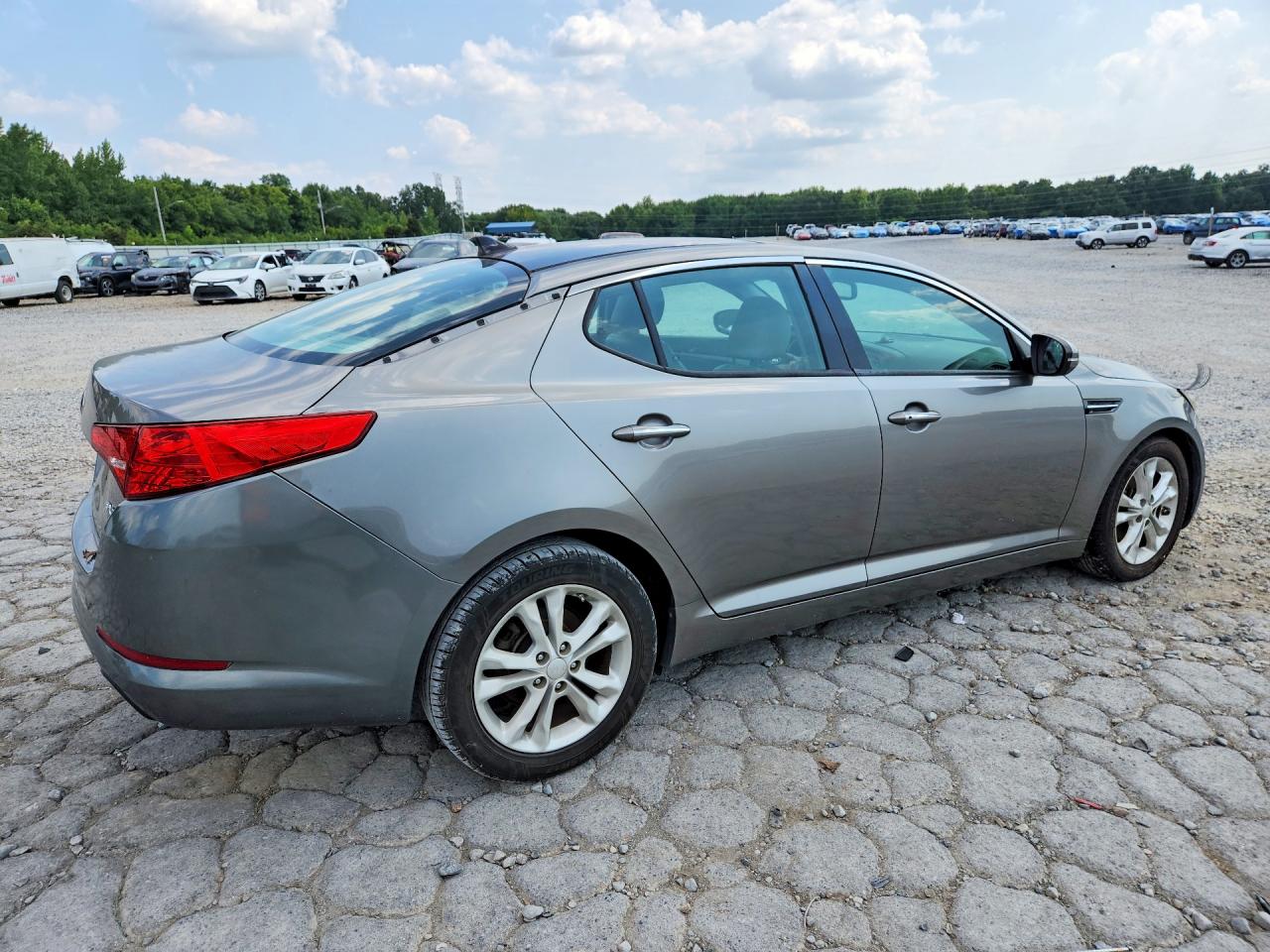 2013 Kia Optima Ex Gray vin: 5XXGN4A72DG155916