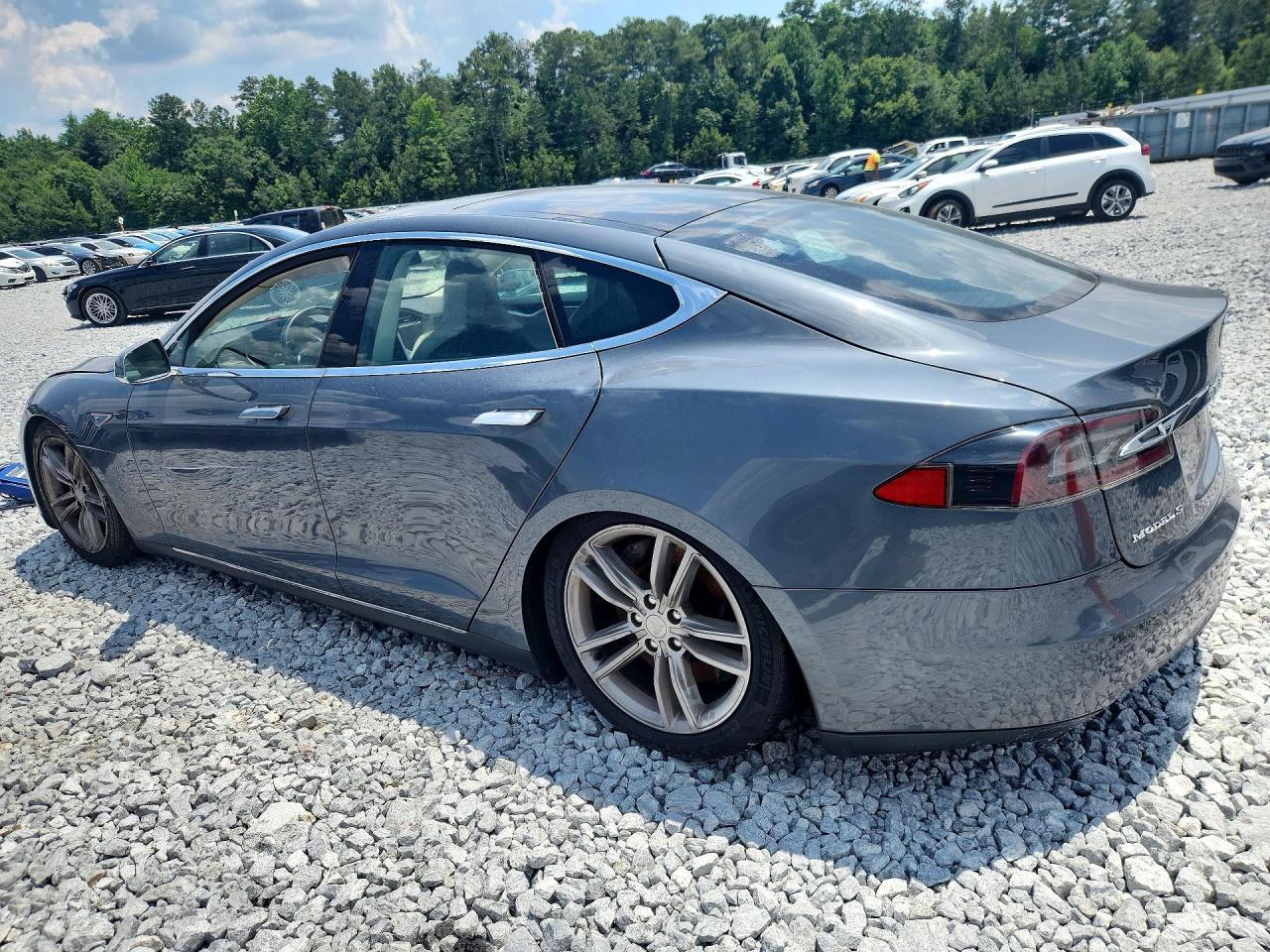 2013 Tesla Model S Gray vin: 5YJSA1CN2DFP05375
