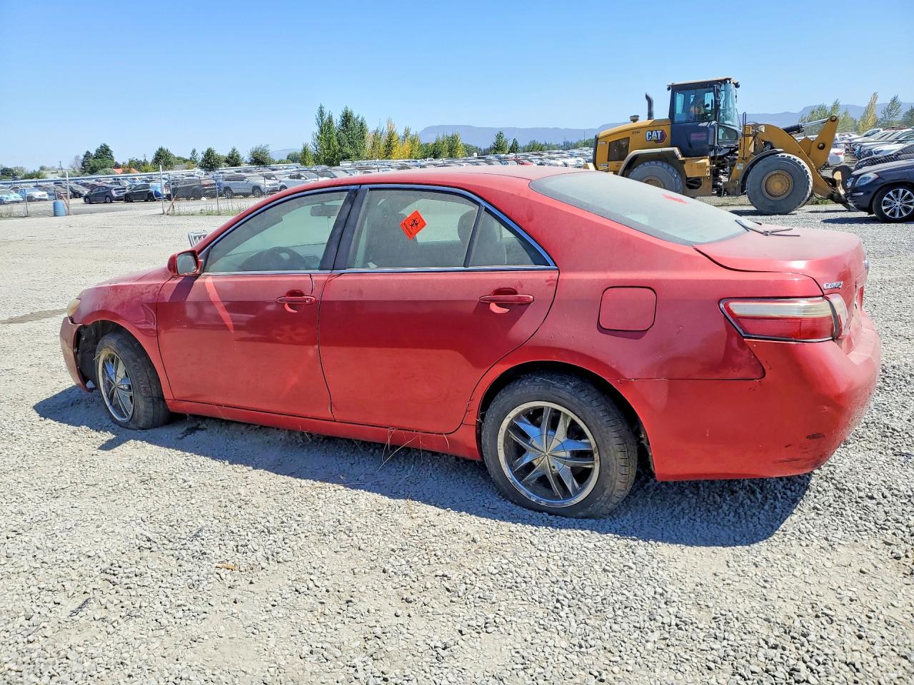 2007 Toyota Camry Le Red vin: 4T1BE46K37U139354