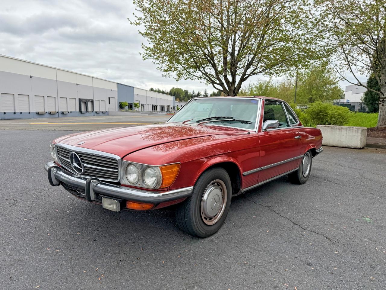 1972 Mercedes-benz 350sl Red vin: 10704412003010