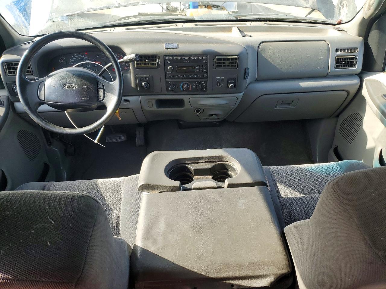 2002 Ford F250 Super Duty Blue vin: 1FTNX21L52EA85056