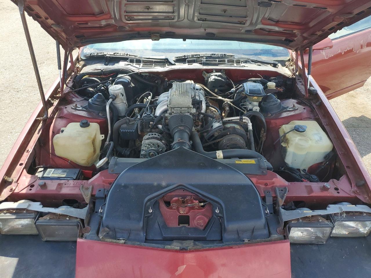 1987 Chevrolet Camaro Бордовый vin: 1G1FP21F8HL125982