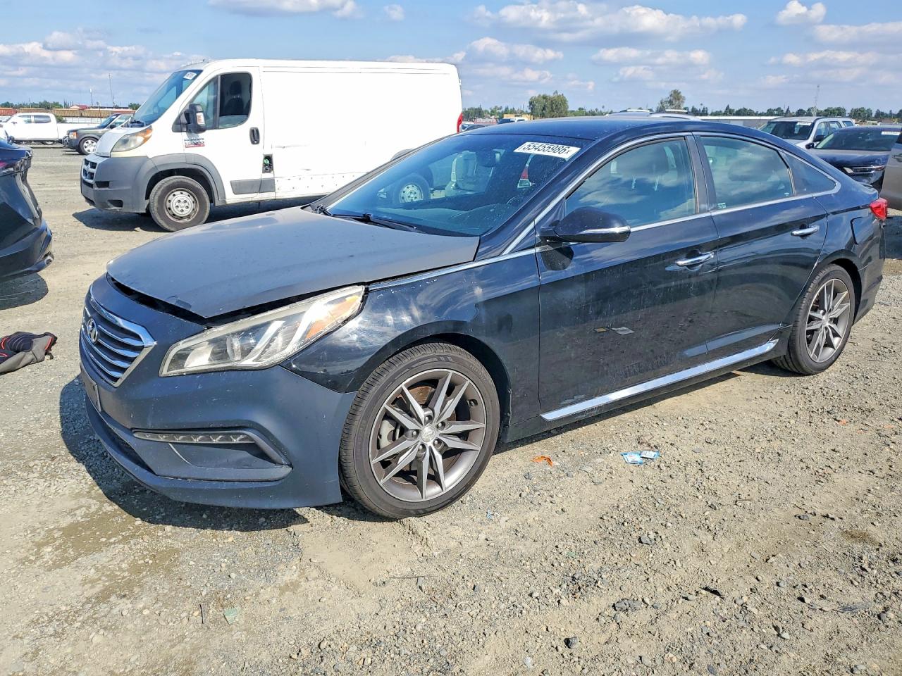 2016 Hyundai Sonata Sport 2.0t Black vin: 5NPE34ABXGH347997