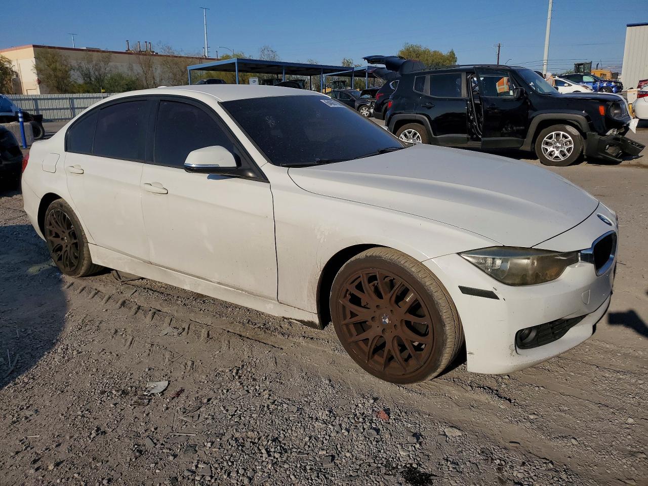 2012 Bmw 328 I Sulev White vin: WBA3C1C50CF433124