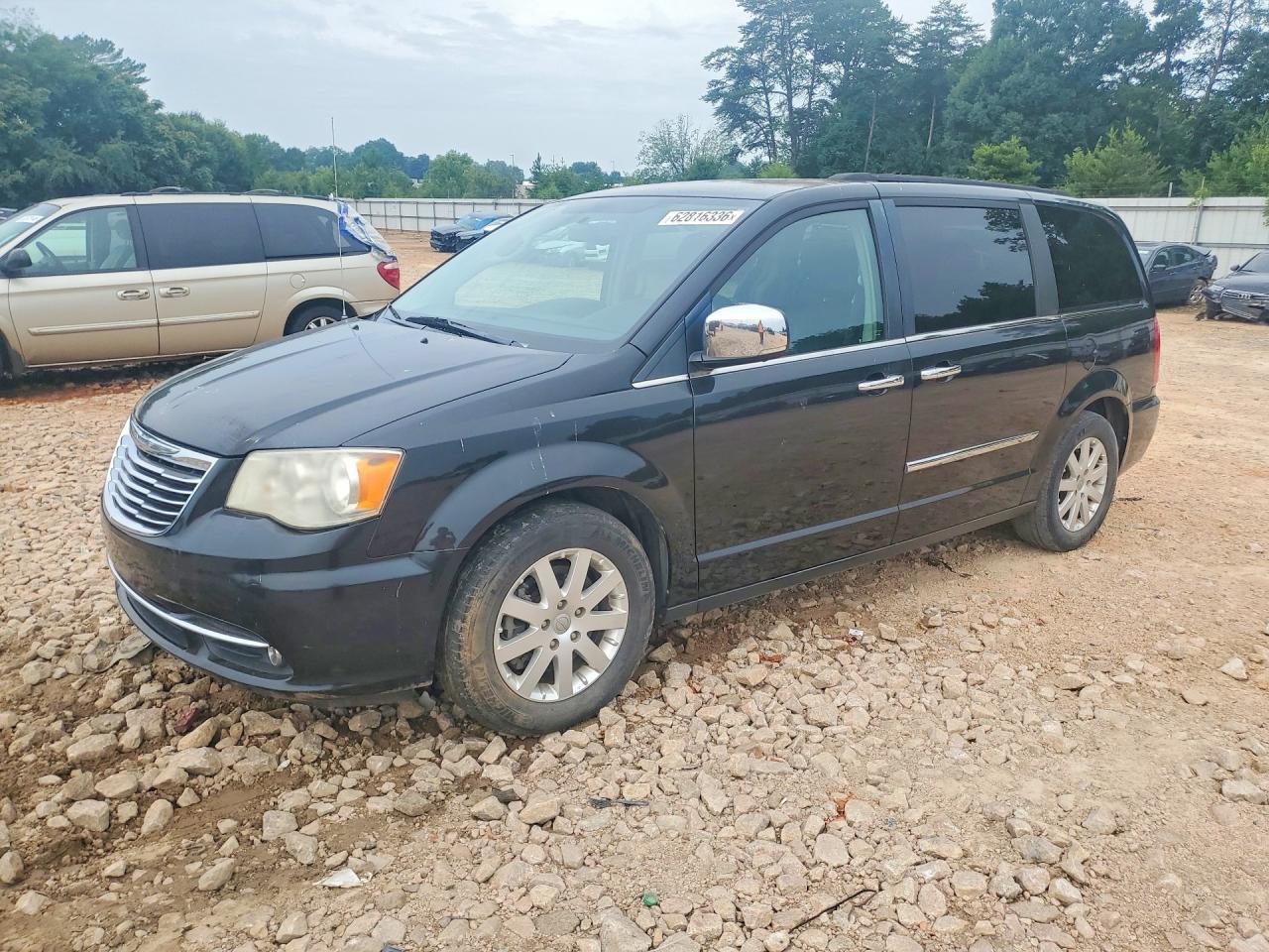 2012 Chrysler Town & Country Touring L Black vin: 2C4RC1CG6CR136771