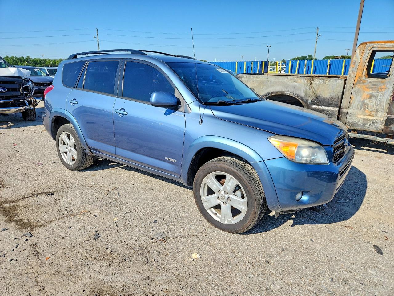 2006 Toyota Rav4 Sport Blue vin: JTMBD32V465012820