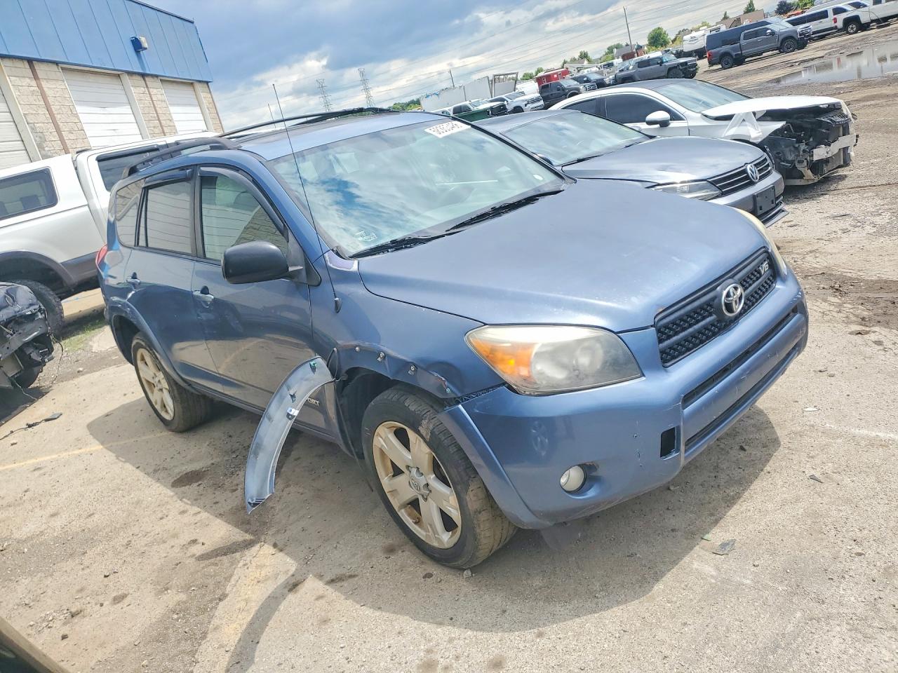 2007 Toyota Rav4 Sport Blue vin: JTMBK32V275020079