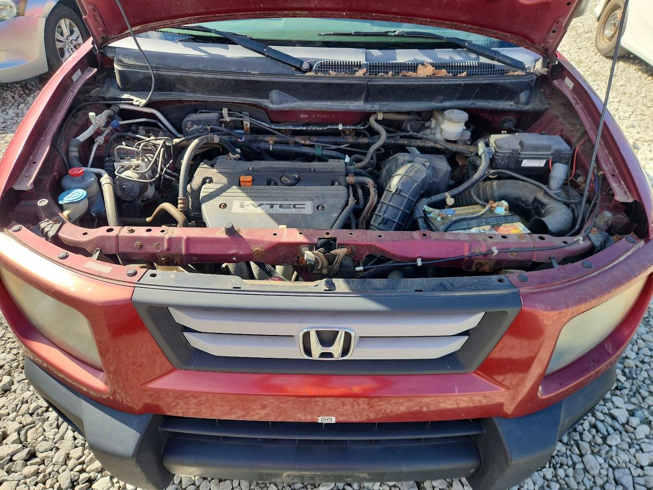 2007 Honda Element Ex Красный vin: 5J6YH27797L011074