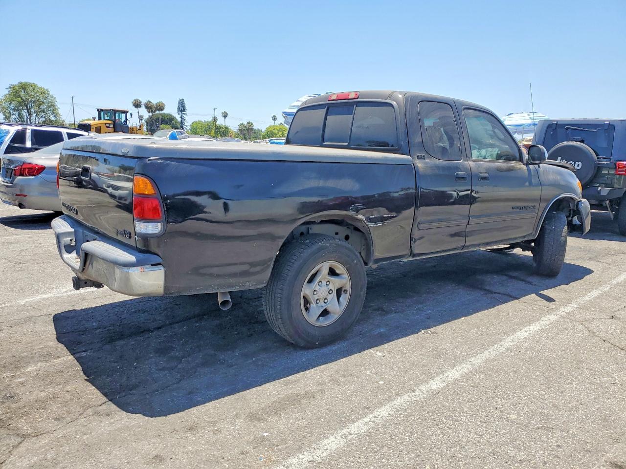 2003 Toyota Tundra Access Cab Sr5 Black vin: 5TBRT34123S439374