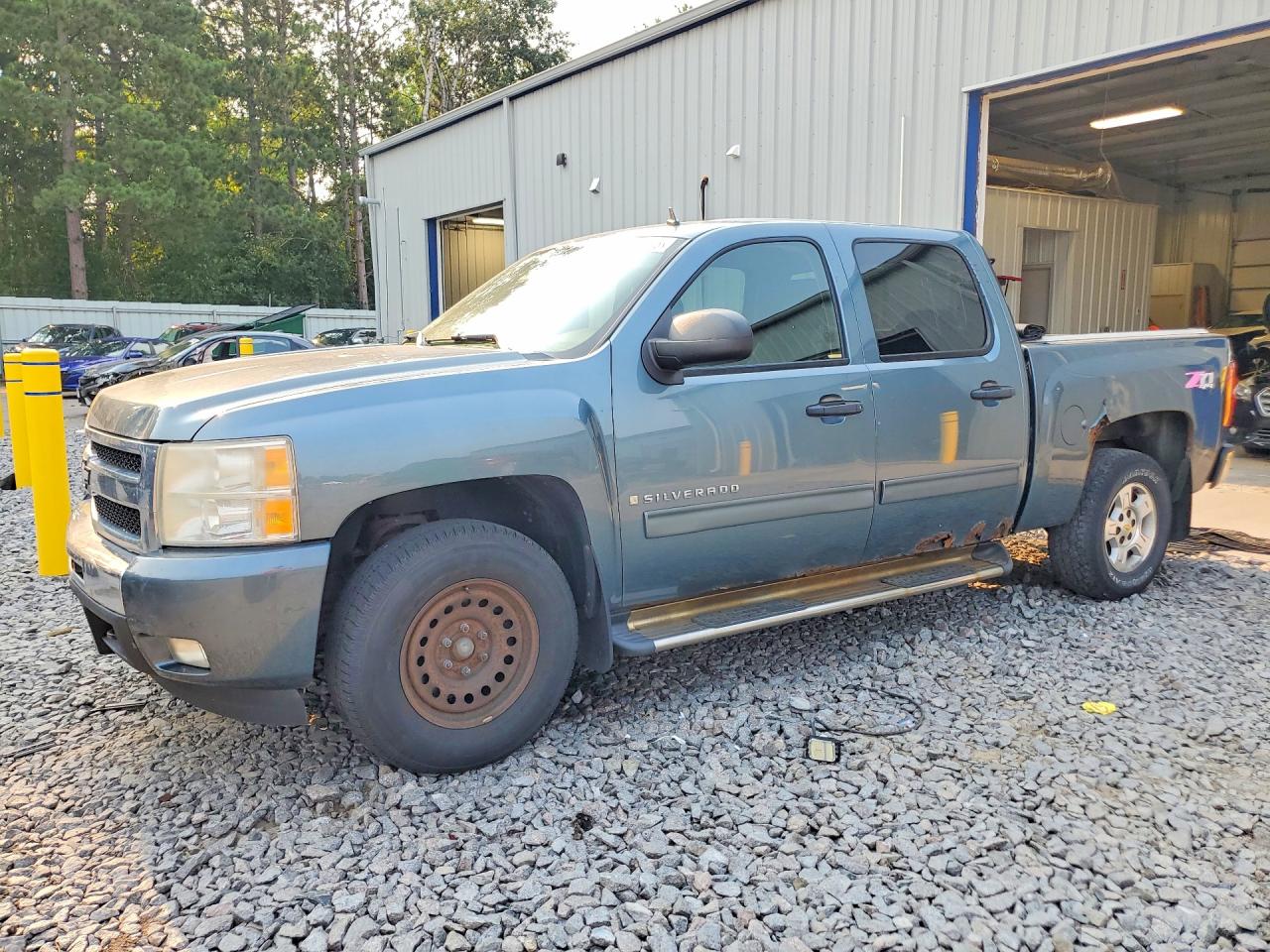 2009 Chevrolet Silverado K1500 Lt Blue vin: 3GCEK23369G130343