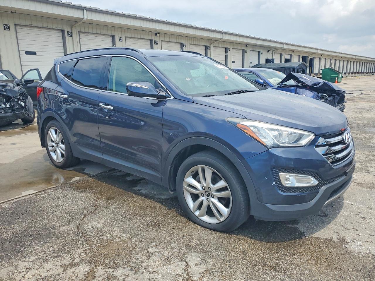 2014 Hyundai Santa Fe Sport 2.0t Blue vin: 5XYZU3LA1EG169236